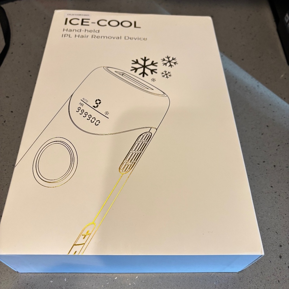 New Ice-Cool Handheld IPL Hair Removal Device